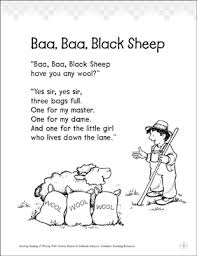 Your child must have heard the famous nursery rhyme 'ba ba black sheep', so he will remember the noise made by the sheep better. What Are The New Words To Baa Baa Black Sheep