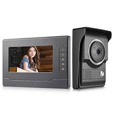 Amocam Video Intercom System Wired 7 Inches Monitor Video Doorphone Doorbell System Video Door Phone Hd Camera Kits Support Unlock Monitoring Dual Way Intercom For Villa House Office Apartment Pricepulse