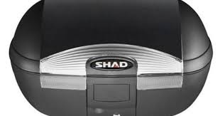 Shad Sh 45 Motorcycle Top Case In Black Designed To Attach To Most Flat Luggage Racks Its Dimensio Motorcycle Tops Motorcycle Luggage Rack Motorcycle Luggage