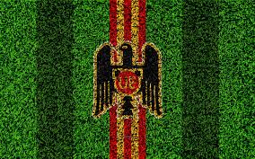 Maybe you would like to learn more about one of these? Union Espanola Logo Grass Texture Chilean Football Club Football Lawn Red Yellow Lines Hd Wallpaper Peakpx