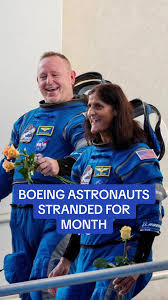 The two astronauts stranded