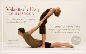 Valentine S Day Couples Yoga Yoga Garden Of San Francisco Couples Yoga Yoga Garden Yoga