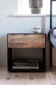Industrial Style Mango Wood Bedside Table Rockett St George Wood Bedside Table Mango Wood Bedside Tables Mango Wood Bedside