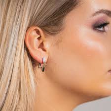 Name Plate Earrings Iowa State Cyclones Hazel Silver Earrings Jewelry  Bangladesh State Of Iowa Bracelet