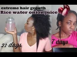 I Add This To My Rice Water For Extreme Hair Growth In Just 3 Weeks Youtube Extreme Hair Vitamins For Hair Growth Extreme Hair Growth