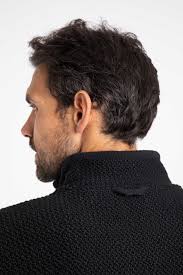 Berhan Full Zip Lined Eco Macaroni Black