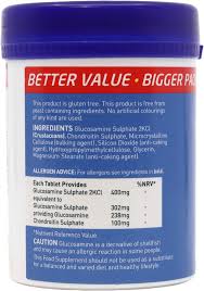 Valupak Glucosamine & Chondroitin 400/100mg 90 Tablets | medino