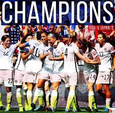 Usa 5 2 Japan Lloyd Hat Trick Gives Americans World Cup Win Us Women S National Soccer Team Usa Soccer Women Fifa Women S World Cup