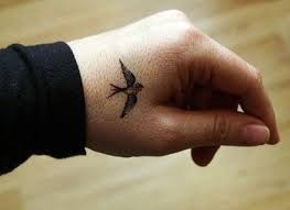 Bird Tattoo On Hand Men Sparrow On Hand Small Hand Tattoos Tiny Bird Tattoos Bird Tattoo Wrist