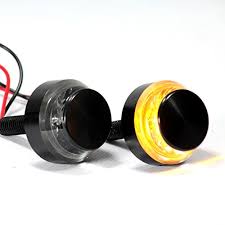 The mo.blaze disc is the latest generation of turn signal lights. Pair For 7 8 And 1 Bars Black M Blaze Disc Led Bar End Turn Signal Motogadget Mg6002011 Mg6002012 Body Signal Light Assemblies