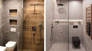 Terdapat dua lemari kecil bewarna putih yang menempel warna hitam dan putih memang tidak ada matinya, dinding kamar mandi di desain dengan warna keramik hitam dipadukan dengan furniturnya yang. 26 Desain Kamar Mandi Minimalis 2x3 Trend Terbaru Pilihan Terbaik