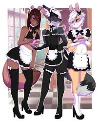 Maid Boys SFW by Novaberry -- Fur Affinity [dot] net