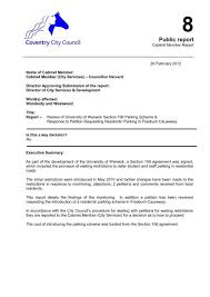 The name university of warwick was adopted, even though warwick , the county town, lies some 8 miles (13 km) to its southwest and coventry 's city centre is only 3.5 miles (5.6 km) northeast of the campus. Coventry City Council Blank Template Meetings Agendas And