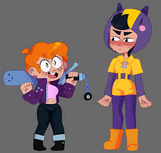 He wields a shotgun like shelly, which makes him great at ambushing enemy brawlers at close range. In Light Of The New Supercell Make Campaign I Decided To Draw A Bea And Bibi Outfit Swap Brawlstars