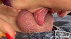 Porn ball licking