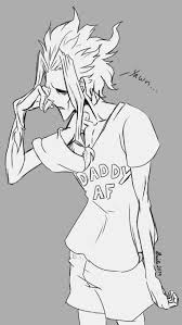 Imma Be Honest I Just Wanted An Excuse To Draw All Might In This Shirt Lmao My Hero My Hero Academia Memes Boku No Hero Academia