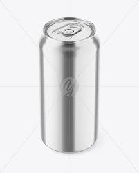 6 Matte Cans Pack Mockup In Can Mockups On Yellow Images Object Mockups