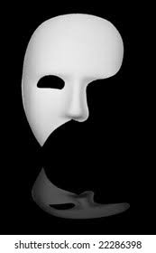 Animated gif about pretty in face claims by shelby. White Phantom Opera Half Face Mask Stock Photo Edit Now 22286398