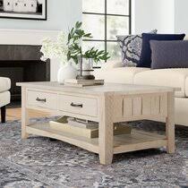 Ivory coffee table with drawers. Ivory Coffee Table Wayfair
