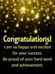 Shooting Stars Congratulations Card Birthday Greeting Cards By Davia Congratulations Quotes Achievement Congratulations Quotes Congrats Quotes