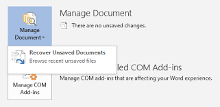 If word freezes while you're working on a document, or if the computer crashes, you can use the autorecovery copy to recover unsaved word document with the changes or additions that you made in your last word for mac session. How To Recover Word Documents On Windows 8 1 8