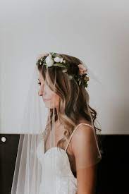 Modern Romantic Portland Wedding At Leftbank Annex Junebug Weddings Bridal Hair And Makeup Bridal Hair Wedding