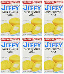 Let the mixture sit for about 3 minutes before adding to the cornbread mix. Amazon Com Jiffy Corn Muffin Mix 6 Ct Grocery Gourmet Food