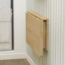 The wooden floating murphy table is carefully painted. Amazon Com Halloween Wall Mounted Fold Down Table Small Space Saving Floating Desk Solid Wood Folding Computer Desk Drop Leaf Wall Mounted Table For Dining Study Kitchen Dinner Laundry Bar Kitchen Dining