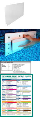 Pool Skimmer Systems And Baskets 181069 Simpooltech Agwm H Winterizing Skimmer Plug Above Ground Pool 11 1 2 X Pool Skimmer Swimming Pool Kits Swimming Pools