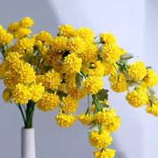 Unlike helium balloons, these can be made weeks ahead of time. Chrysanthemum Flower Artificial Mums Flower Spray Efavormart