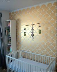 Cloud mural painting ideas baby seuss wall murals in themes here are some examples of murals in various themes and styles for your consideration. Gold Wallpaper Wall Stencils Diy Ideas For Metallic Home Decor Royal Design Studio Stencils