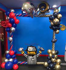 Whether your theme is tropical, sports, casino, patriotic, mardi gras, pirates, music, hollywood, '50s, '60s, '70s, '80s, western, summer. 130 Best Sports Theme Party Balloons Ideas Sports Themed Party Balloons Party Balloons