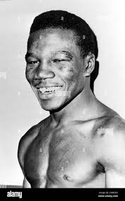 At the weigh in for their fight Black and White Stock Photos & Images