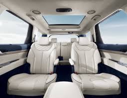We also have more pics of the detailed exterior, including the front grille, and the around view monitor that has 4 a diesel variant it is not ruled out. Interior Hyundai Palisade Kr Spec 2019 Pr