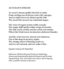 Fyodor Tyutchev Russian Writer Poems Love Poems Poetry