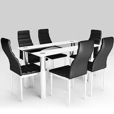 Sophia & william 3 pieces dining set with 1 oval table and 2 chairs, home compact bar bistro set furniture with wine rack for breakfast dining room kitchen pub apartment space saving, white. Housefull Troy Dining Set In Black White Dining Room Table Set Dining Furniture Dining Furniture Set Contemporary Dining Room Set à¤¡ à¤‡à¤¨ à¤— à¤Ÿ à¤¬à¤² à¤¸ à¤Ÿ Pepperfry Dot Com Mumbai Id 7187689791