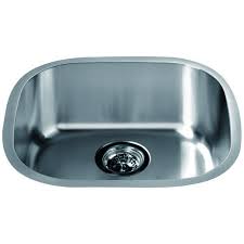 10 undermount single bowl stainless
