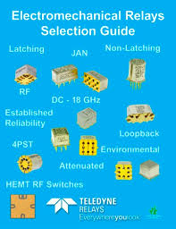 electronical relays selection guide teledyne relays pdf