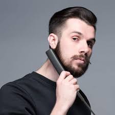 bartglatter kamm fur manner lidasen elektrischer haarglatter bart burste glatteisen bart haare