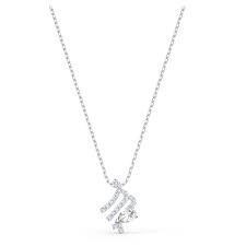 This star sign necklace would make a perfect personalized gift for those born in june / july. Zodiac Ii Pendant Virgo White Mixed Metal Finish Swarovski Com