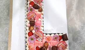 You can use it to make any letter from the alphabet or any number. Letter Cake Trend It Spells Delicious Craftsy Craftsy