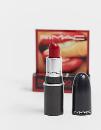 Mac the matte lip collection: Mac Mini Mac Matte Lipstick Ruby Woo Faoswalim