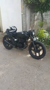 Honda Cb 125 Deluxe Converted To A Cafe Racer Sri Lanka Motorcycle Art Honda Cb Cafe Racer