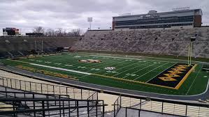 visitor seating at faurot field rateyourseats com