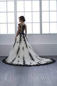 New, sample and used christina wu wedding dresses for sale at amazing prices. Christina Wu 15657 Dress Madamebridal Com Black Lace Wedding Dress Black Wedding Gowns Black Lace Wedding