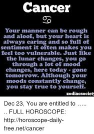 Cancer daily career horoscope for tomorrow. Tomorrow S Free Cancer Horoscopes