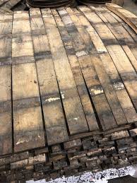 Bourbon Barrel Stave Whiskey Stave Bourbon Wood Barrel Slat Reclaimed Wood Gift For Him Dad Husband Barrel Stave Bourbon Barrel Wine Barrel Flooring
