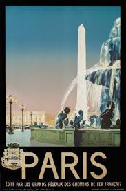 Travel Paris France Travel Posters Vintage Travel Posters Travel Poster Design