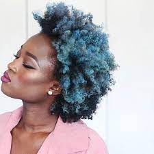 29 Blue Hair Color Ideas For Daring Women Stayglam Afro Hair Dye Blue Natural Hair Natural Hair Styles