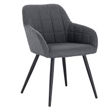 They are perfect for contemporary offices or lobby areas with their firm sit. Woltu Kitchen Dining Chair Dark Gray Counter Lounge Living Room Corner Chair Steel Legs Tub Chair Armchair With Armrests Backrest Buy Online In Bahamas At Bahamas Desertcart Com Productid 171359736